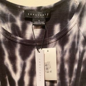 Sanctuary Cotton Open Shoulder Shirt